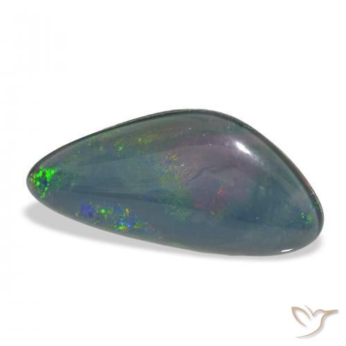 Opala Triplet Multicolorido Natural 7.38ct, Chique, Opaco