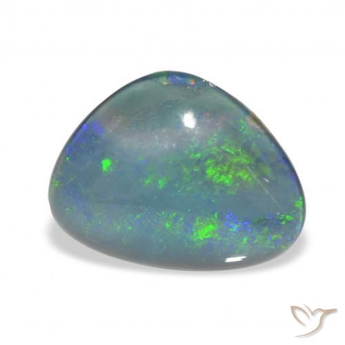 Opala Triplet Multicolorido Natural 3.99ct, Chique, Opaco