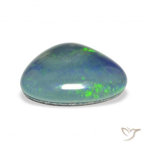 Opala Triplet Multicolorido Natural 3.99ct, Chique, Opaco