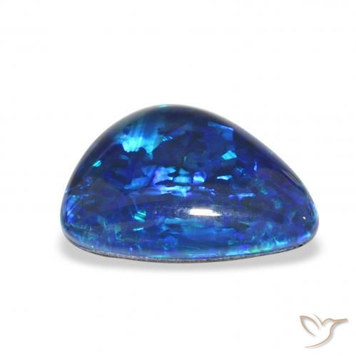 Opala Triplet Multicolorido Natural 4.63ct, Chique, Opaco