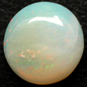 Opala multicolorido natural 1,88ct, transparente, transparente/translúcido