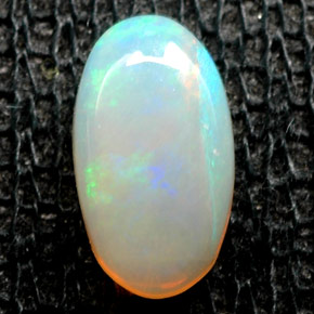 Opala multicolorido natural 0,63ct, transparente, transparente/translúcido