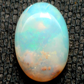 Opala multicolorido natural 1,68ct, transparente, transparente/translúcido
