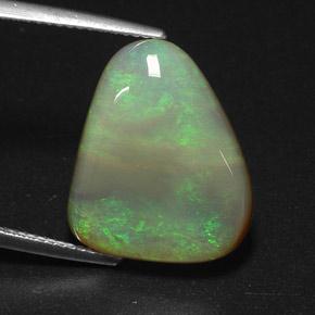 Opala multicolorido natural 10,15ct, transparente, transparente/translúcido