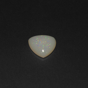 Opala multicolorido natural 0,56ct, transparente, transparente/translúcido