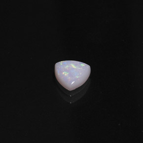 Opala multicolorido natural 0,66ct, transparente, transparente/translúcido