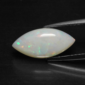 Opala multicolorido natural 2,22ct, transparente, transparente/translúcido