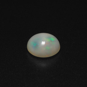 Opala multicolorido natural 0,94ct, transparente, transparente/translúcido