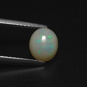 Opala multicolorido natural 0,94ct, transparente, transparente/translúcido