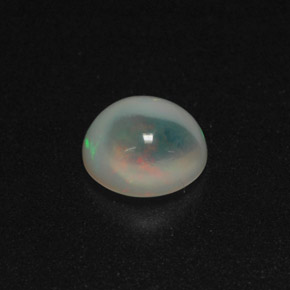 Opala multicolorido natural 0,72ct, transparente, transparente/translúcido