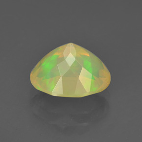 Opala multicolorido natural 1,85ct, corte oval, transparente