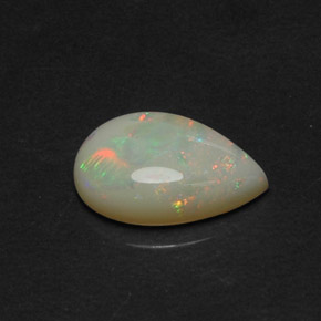 Opala multicolorido natural 4,17ct, transparente, transparente/translúcido
