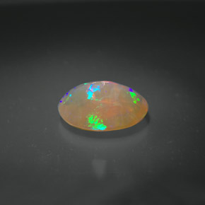 Opala multicolorido natural 1,06ct, transparente, transparente/translúcido