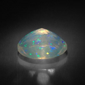 Opala multicolorido natural 1,63ct, transparente, transparente/translúcido