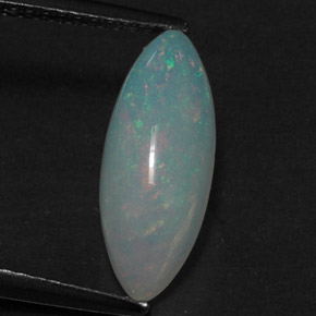 Opala multicolorido natural 1,56ct, transparente, transparente/translúcido