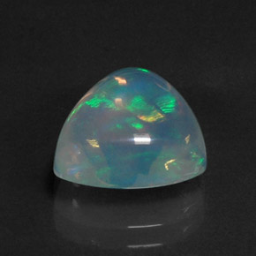Opala multicolorido natural 3,20ct, forma extravagante, transparente
