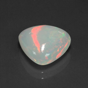 Opala multicolorido natural 3,19ct, transparente, transparente/translúcido