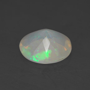 Opala multicolorido natural 1,84ct, transparente, transparente/translúcido