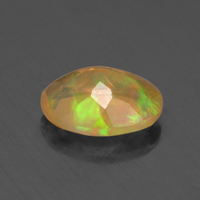 Opala multicolorido natural 0,74ct, transparente, transparente/translúcido