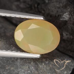 Opala Multicolorido Natural 0.87ct, oval, Translúcido