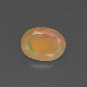 Opala multicolorido natural 0,69ct, transparente, transparente/translúcido