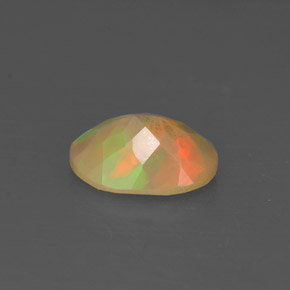 Opala multicolorido natural 0,69ct, transparente, transparente/translúcido