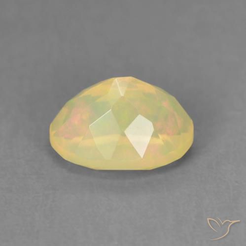 Opala Multicolorido Natural 0.98ct, oval, Transparente