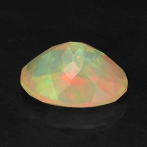Opala multicolorido natural 1,22ct, transparente, transparente/translúcido