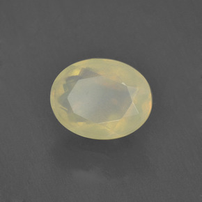 Opala multicolorido natural 1,20ct, corte oval, translúcido