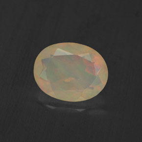 Opala multicolorido natural 1,10ct, transparente, transparente/translúcido