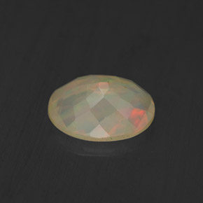 Opala multicolorido natural 1,10ct, transparente, transparente/translúcido