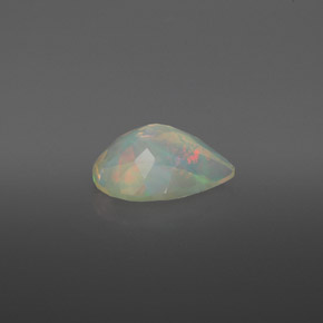 Opala multicolorido natural 1,77ct, transparente, transparente/translúcido