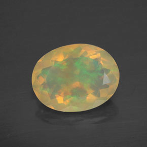 Opala multicolorido natural 2,31ct, transparente, transparente/translúcido