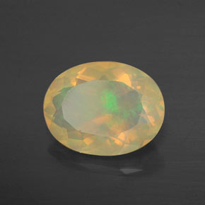 Opala multicolorido natural 2,31ct, transparente, transparente/translúcido