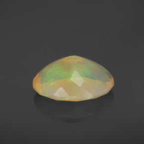 Opala multicolorido natural 2,31ct, transparente, transparente/translúcido