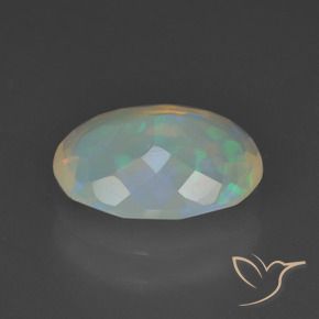 Opala Multicolorido Natural 1.56ct, oval, Transparente