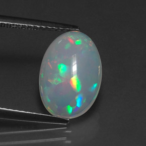 Opala multicolorido natural 2,12ct, transparente, transparente/translúcido