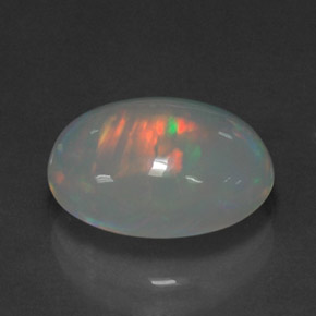 Opala multicolorido natural 3,04ct, transparente, transparente/translúcido