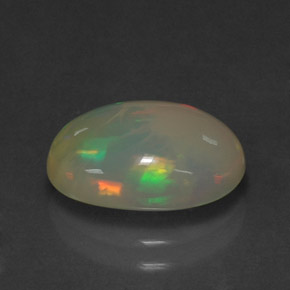 Opala multicolorido natural 2,25ct, transparente, transparente/translúcido
