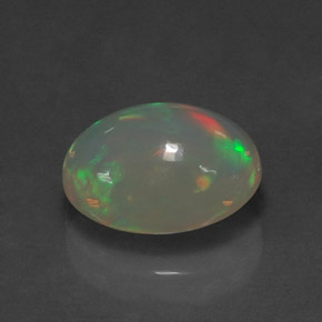 Opala multicolorido natural 2,33ct, transparente, transparente/translúcido