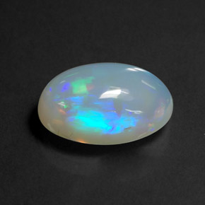 Opala multicolorido natural 3,63ct, transparente, transparente/translúcido