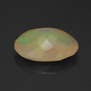 Opala multicolorido natural 1,49ct, transparente, transparente/translúcido