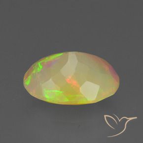 Opala Multicolorido Natural 1.81ct, oval, Translúcido