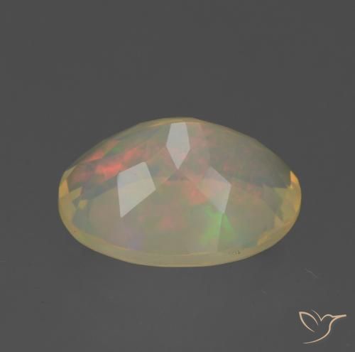 Opala Multicolorido Natural 1.59ct, oval, Transparente
