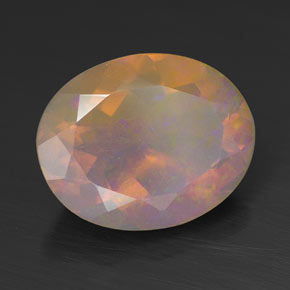 Opala multicolorido natural 2,12ct, transparente, transparente/translúcido