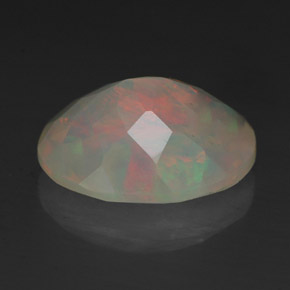 Opala multicolorido natural 1,99ct, transparente, transparente/translúcido