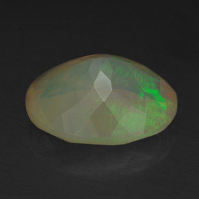 Opala multicolorido natural 2,18ct, transparente, transparente/translúcido