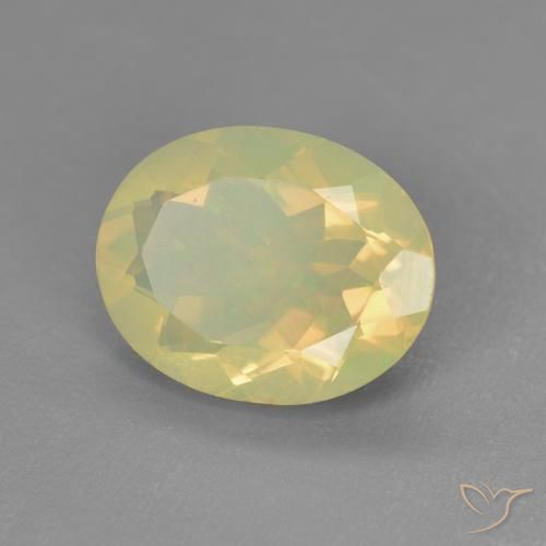 Opala Multicolorido Natural 1.43ct, oval, Transparente