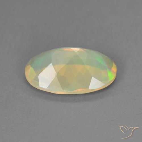 Opala Multicolorido Natural 1.42ct, oval, Transparente