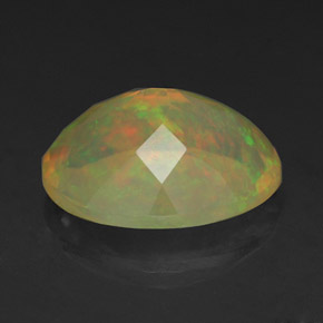 Opala multicolorido natural 1,52ct, transparente, transparente/translúcido